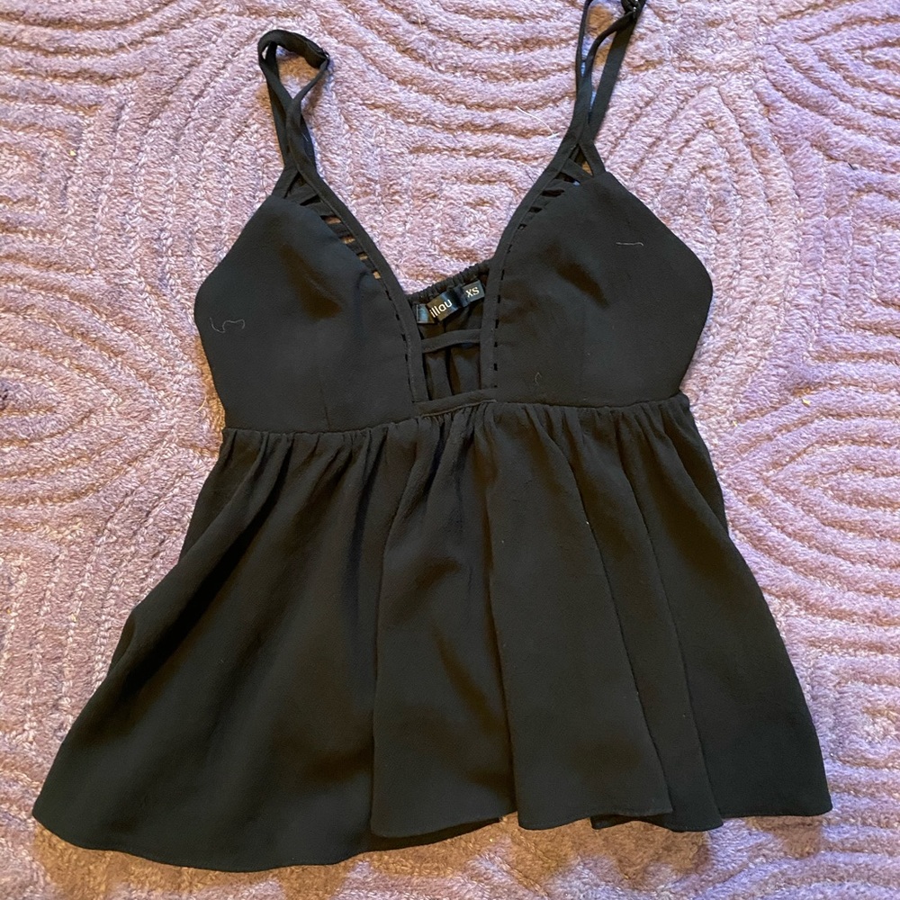 LF Black Tank Top